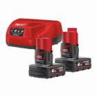 Milwaukee M12NRG-402 (12V Starterset)